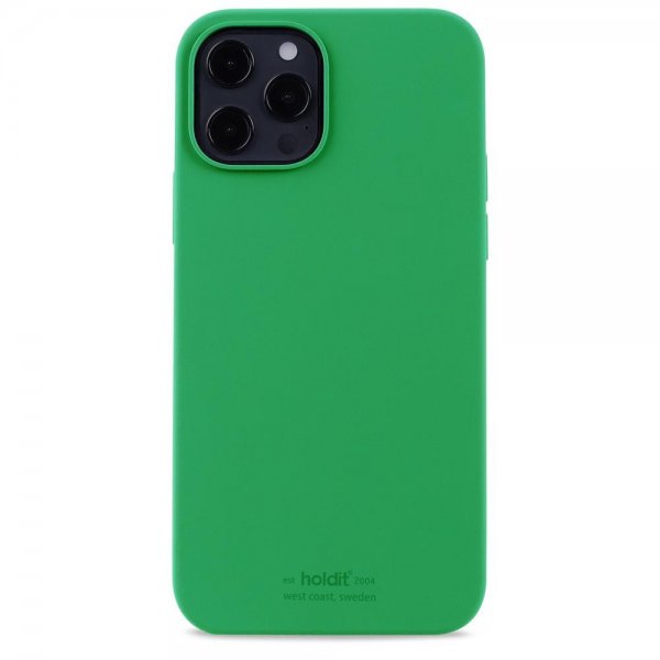 holdit iPhone 12 Pro Max Cover Silikone Grass Green