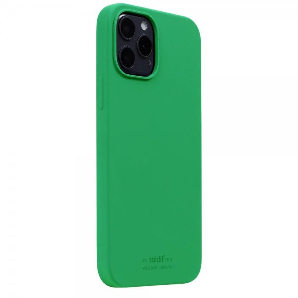 holdit iPhone 12 Pro Max Cover Silikone Grass Green