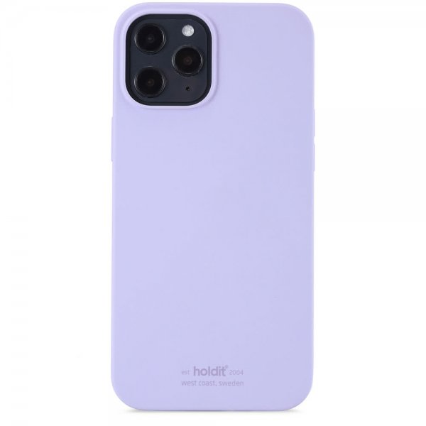 holdit iPhone 12 Pro Max Cover Silikone Lavender