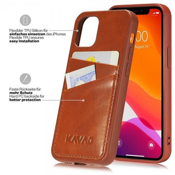 KAVAJ iPhone 12 Pro Max Cover Tokyo Brun