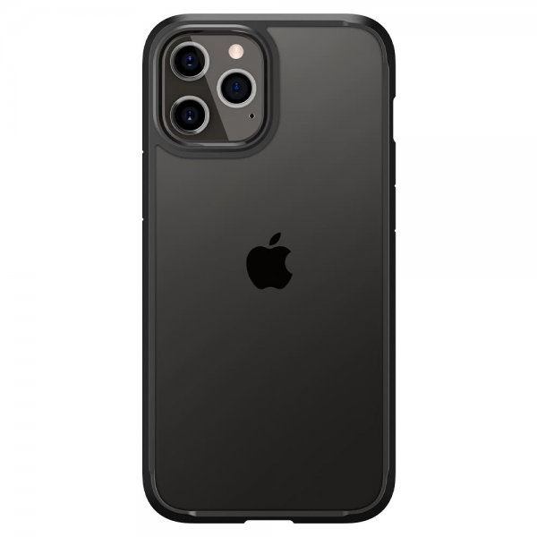 Spigen iPhone 12 Pro Max Cover Ultra Hybrid Matte Black