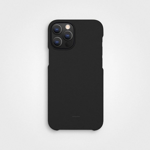 agood company iPhone 12 Pro Max Cover Plantebaseret Charcoal Sort