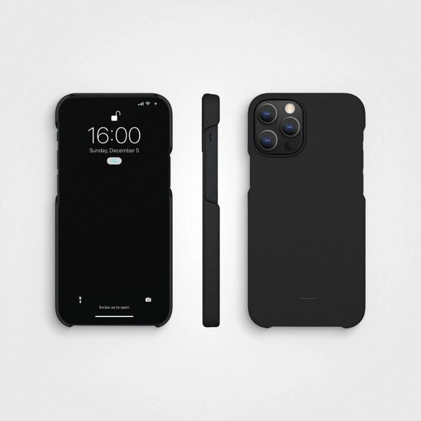 agood company iPhone 12 Pro Max Cover Plantebaseret Charcoal Sort