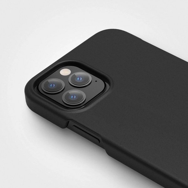 agood company iPhone 12 Pro Max Cover Plantebaseret Charcoal Sort