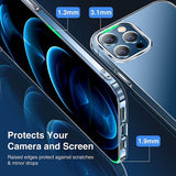 iPhone 12 Pro Max Cover TPU MagSafe Stødsikkert Transparent