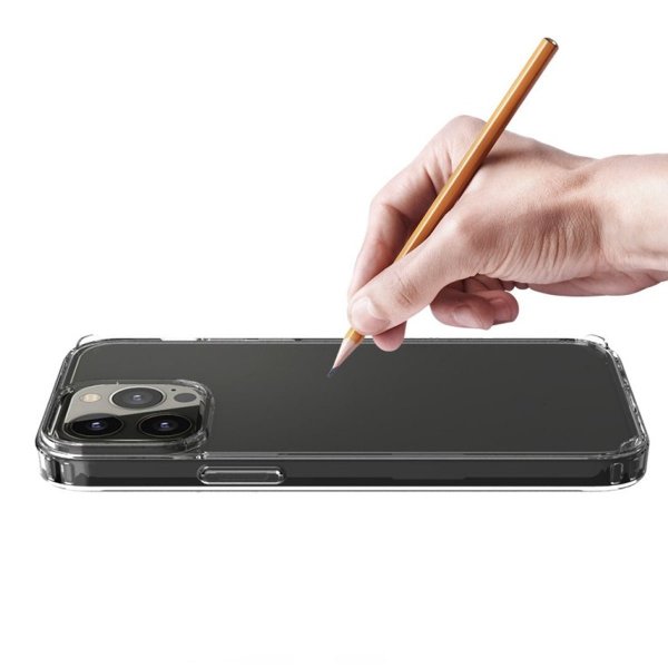 Rvelon iPhone 12 Pro Max Cover Stødsikkert Gennemsigtigt