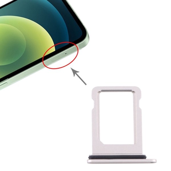 iPhone 12 SIM-kortholder - Hvid