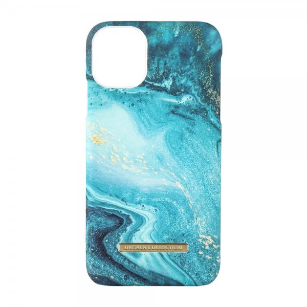 Onsala iPhone 12 Mini Cover Fashion Edition Blue Sea Marble