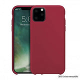 Xqisit iPhone 12 Mini Skal Silicone Case Rød
