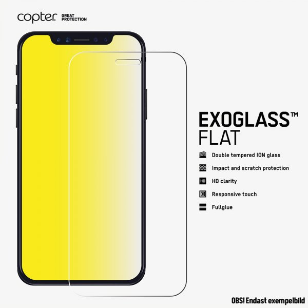 Copter iPhone 13 Mini Skærmbeskyttelse Exoglass Flat