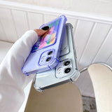 iPhone 12 Cover Kortholder Stødsikkert Transparent