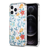 iPhone 12/iPhone 12 Pro Cover Blomstermønster MagSafe Grene