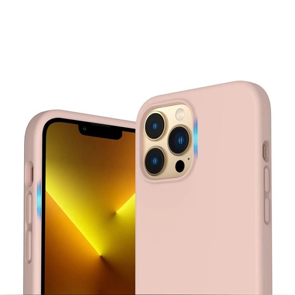 Rvelon iPhone 12/iPhone 12 Pro Silikonecover Beige