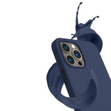 Rvelon iPhone 12/iPhone 12 Pro Silikonecover Blå