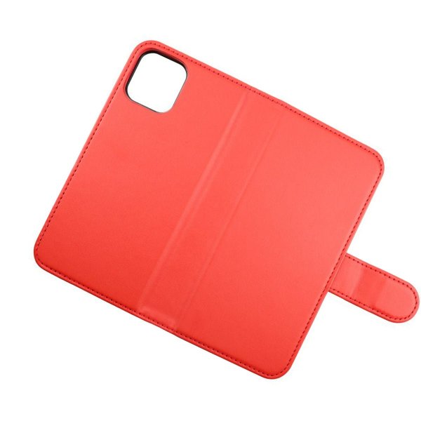 Rvelon iPhone 12/iPhone 12 Pro Etui Magnetisk Aftageligt Cover Rød