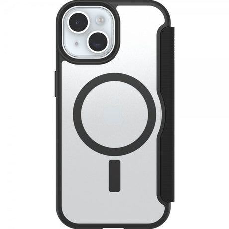 Otterbox iPhone 13/14/15/16e/17e Cover React Folio MagSafe Black Crystal