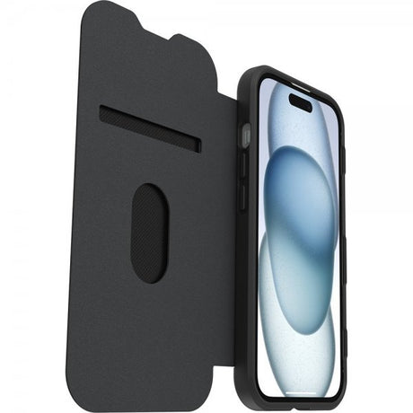 Otterbox iPhone 13/14/15/16e/17e Cover React Folio MagSafe Black Crystal
