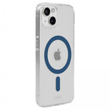 holdit iPhone 13/14/15 Cover MagSafe Case Denim Blue Transparent