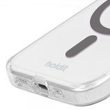 holdit iPhone 13/14/15 Cover MagSafe Space Gray Transparent
