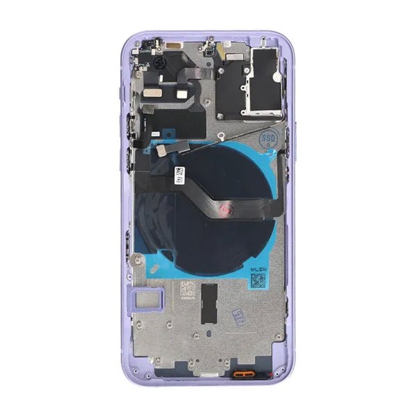 iPhone 12 Bagside med Komplet Ramme OEM - Lilla