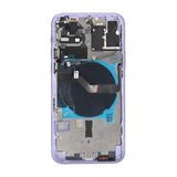iPhone 12 Bagside med Komplet Ramme OEM - Lilla