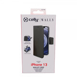 Celly iPhone 13 Etui Wally Wallet Case Sort