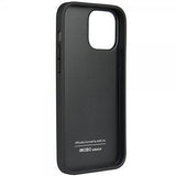 Audi iPhone 13/iPhone 13 Pro Skal Ægte Lædercover Sort