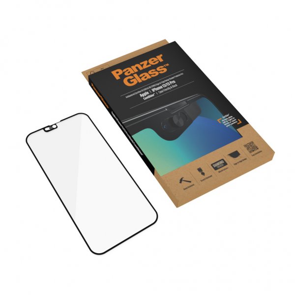 PanzerGlass iPhone 13/iPhone 13 Pro Skærmbeskyttelse Edge-to-Edge CamSlider