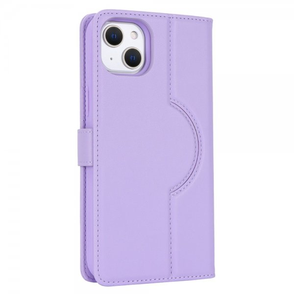 iPhone 13/iPhone 14 Cover med Aftageligt Skal MagSafe Lilla