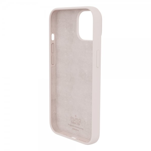 Puro iPhone 13/iPhone 14 Cover Icon Pink