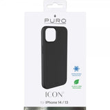 Puro iPhone 13/iPhone 14 Cover Ikon Sort