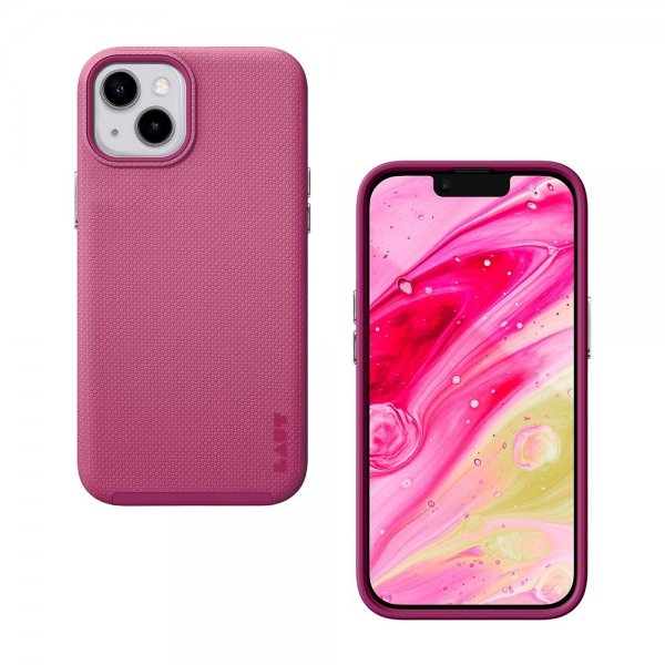 LAUT iPhone 13/iPhone 14 Cover Shield Bubblegum Pink