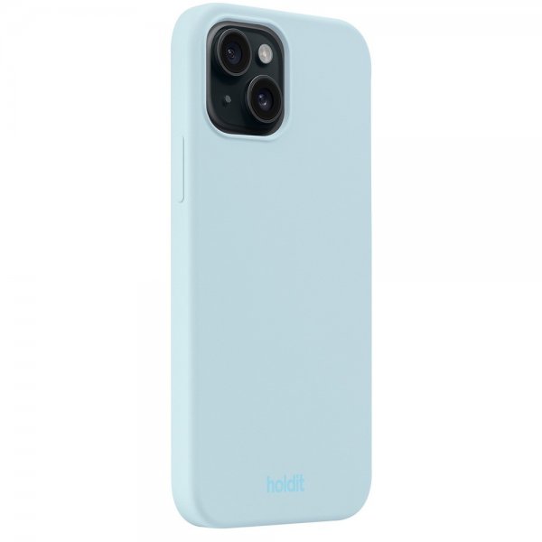 holdit iPhone 13/iPhone 14 Cover Silikone Mineral Blue