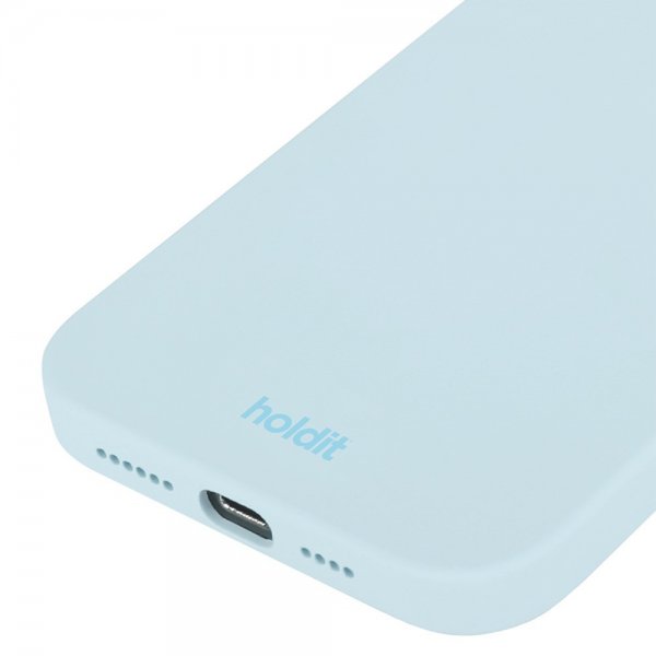 holdit iPhone 13/iPhone 14 Cover Silikone Mineral Blue