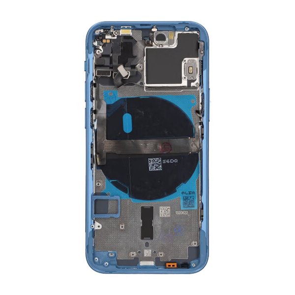 iPhone 13 Mini Bagside Komplet Med Smådele - Blå