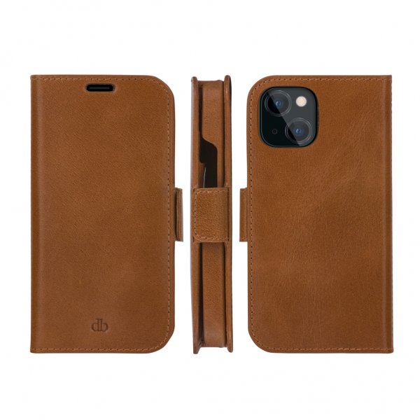 dbramante1928 iPhone 13 Mini Cover Lynge Aftageligt Cover Tan