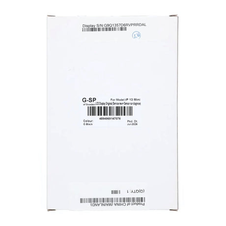 iPhone 13 Mini OLED-skærm original - Sensordiagnostik