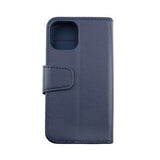 Rvelon iPhone 13 Mini Etui Udfoldelig Kortlomme Blå