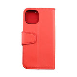 Rvelon iPhone 13 Mini Cover Udtrækkeligt Kortrum Rød
