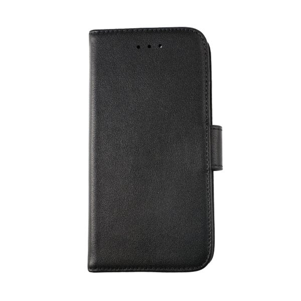 Rvelon iPhone 13 Mini Etui Ægte Læder Sort