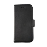 Rvelon iPhone 13 Mini Etui Ægte Læder Sort