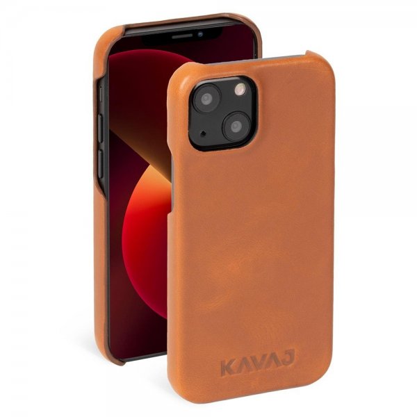 Kavaj iPhone 13 Mini Cover Boston Brun