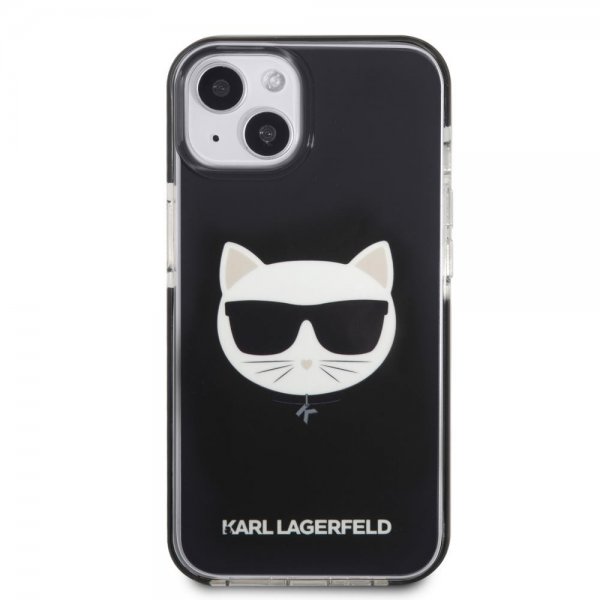 Karl Lagerfeld iPhone 13 Mini Cover Choupette Sort