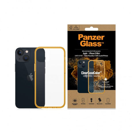 PanzerGlass iPhone 13 Mini Cover ClearCase Color Tangerine