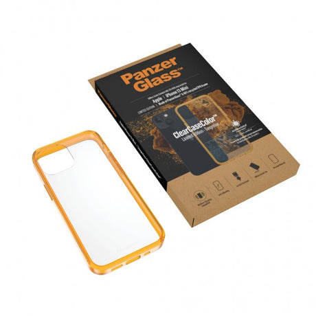 PanzerGlass iPhone 13 Mini Cover ClearCase Color Tangerine
