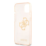 Guess iPhone 13 Mini Cover Full Glitter Guld