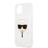 Karl Lagerfeld iPhone 13 Mini Cover Fuld Glitter Sølv