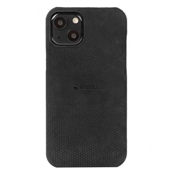 Krusell iPhone 13 Mini Cover i læder Sort