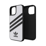 Adidas iPhone 13 Mini Cover Støbt Etui PU Hvid