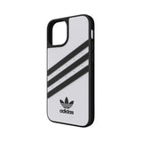 Adidas iPhone 13 Mini Cover Støbt Etui PU Hvid